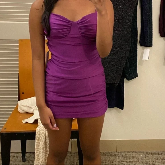 Macy's | Dresses | Purple Macys Homecoming Dress | Poshmark Macy's | Dresses | Purple Macys Homecoming Dress | Poshmark